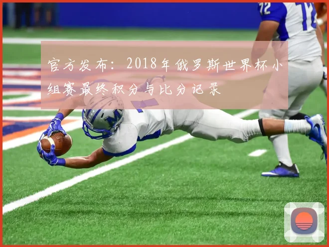 官方发布：2018年俄罗斯世界杯小组赛最终积分与比分记录